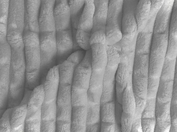 Merinos Modern Line Çift Kişilik Battaniye Seti Gri - 2