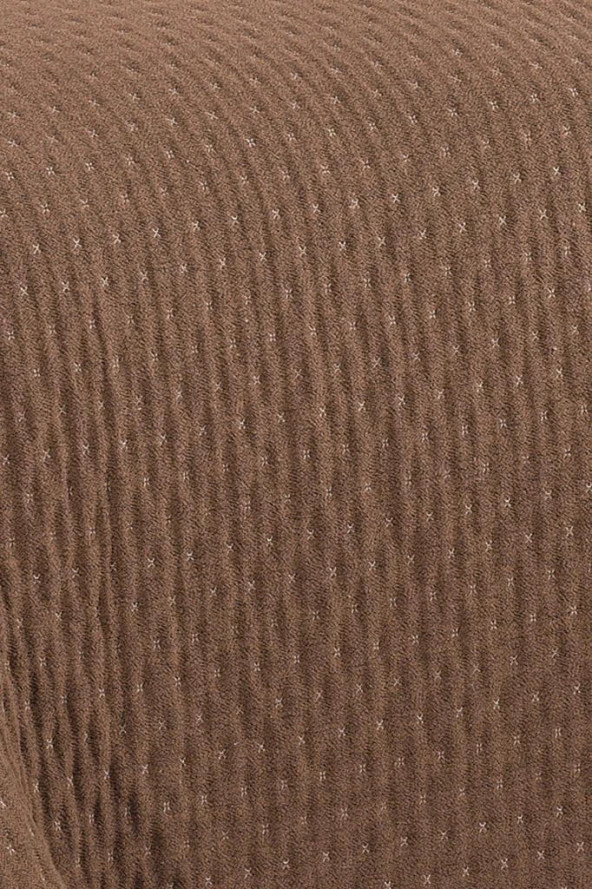 Polen Çift Kişilik Yatak Örtüsü Kiremit - Resim 2