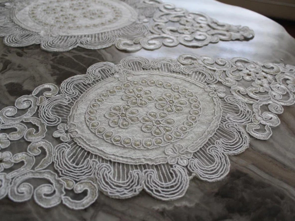 Candy Kadife Yatak Odası Takımı Gold - Resim 2