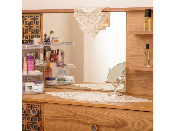 Candy Kadife Yatak Odası Takımı Gold - Resim 4