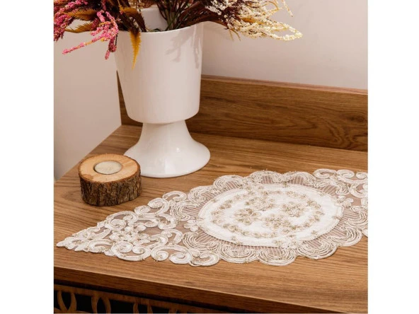 Candy Kadife Yatak Odası Takımı Gold - Resim 5