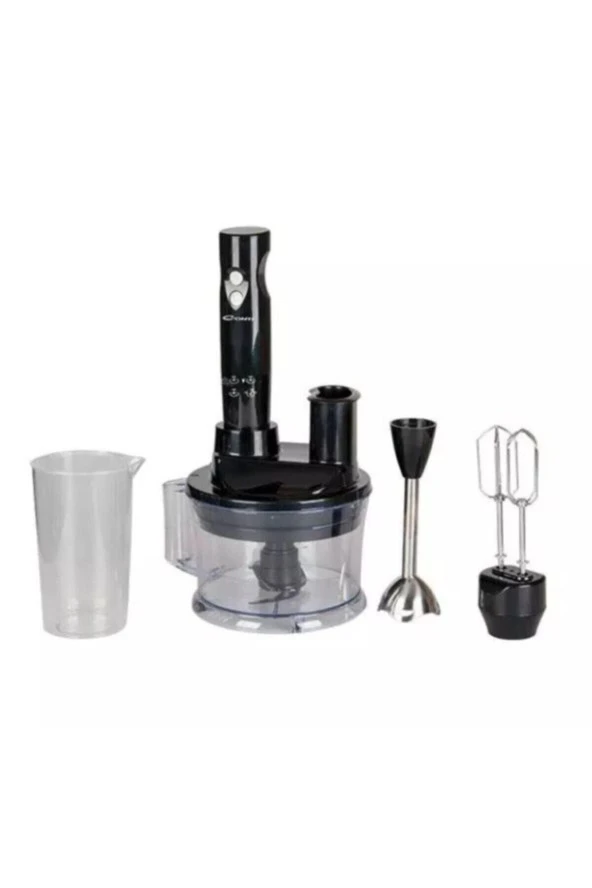 CONTİ Blender Set Cmd 502 Servomax Plus Siyah