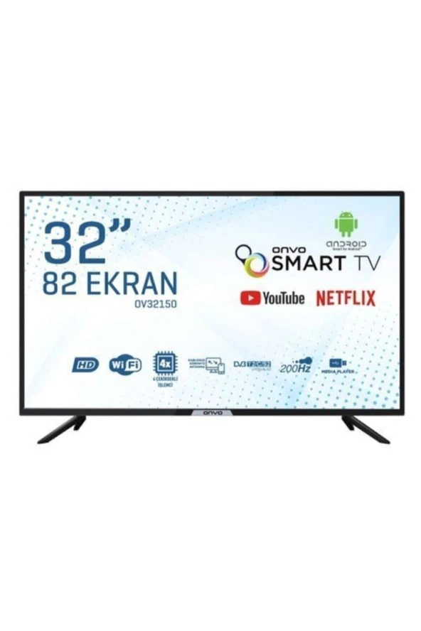 ONVO OV32150 32'' Smart TV 82 Ekran Android