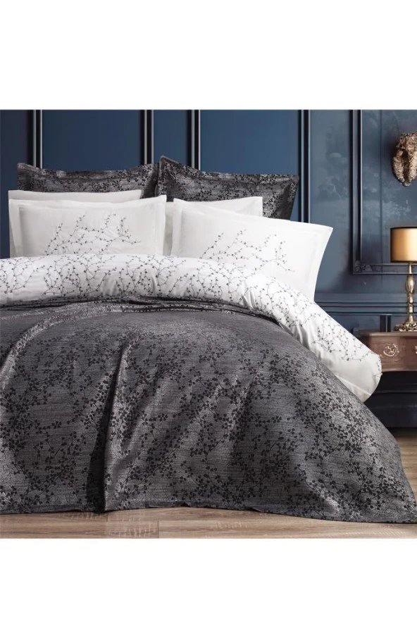 Burçak Gelin Seti 7 Parça Antrasit ürün görseli