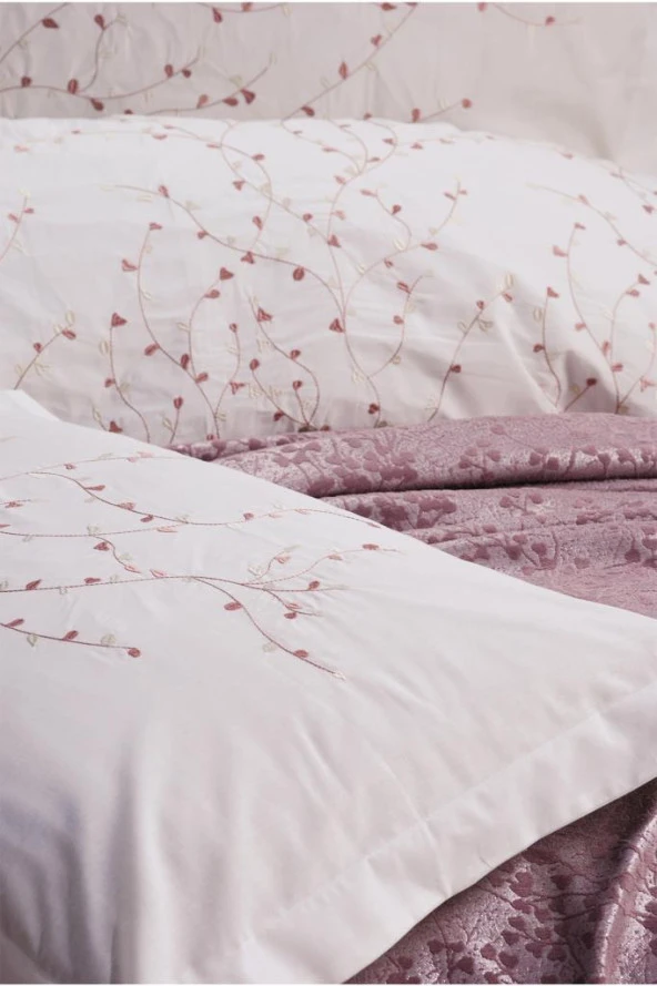 Burçak Gelin Seti 7 Parça Pudra - Resim 2