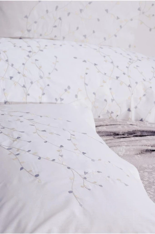 Burçak Gelin Seti 7 Parça Bej - Resim 3