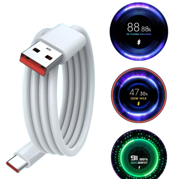 Xiaomi 120W Ultra Hızlı Şarj Cihazı (Xiaomi Türkiye Garantili) - 2