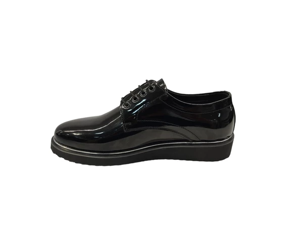 Rossi 001M Suni Deri Bağcıklı Günlük Erkek Klasik Ayakkabı - 6