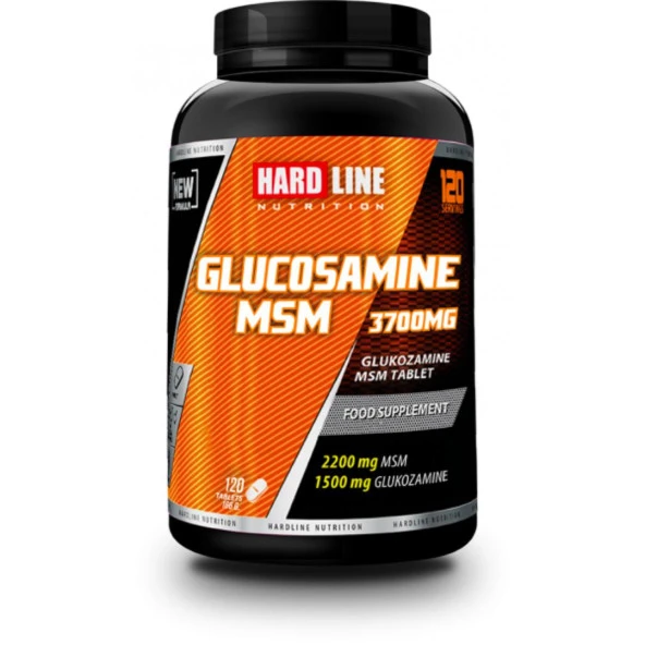 HARDLINE GLUCOSAMINE MSM 120 TABLET