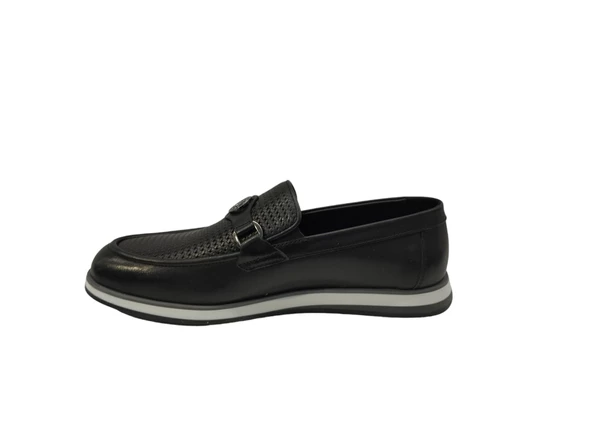 Marco Branchini 7842002M İç Dış Hakiki Deri Termo Kauçuk Taban Ortopedik Günlük Erkek Loafer Ayakkabı - 6