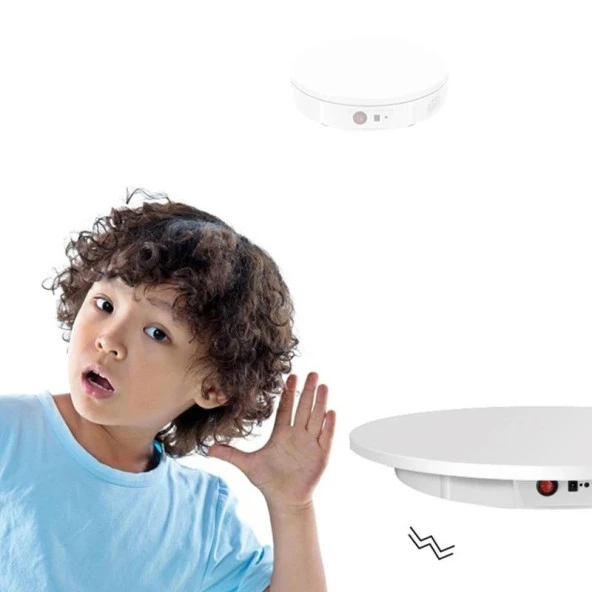 Ürün ve Stüdyo Katalog Çekimi için Kumandalı Şarjlı Dönen Stand 80 KG - 5