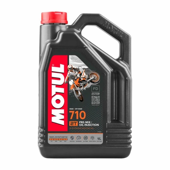 Motul 710 2T 4 Lt 2 Zamanlı Motosiklet Yağı