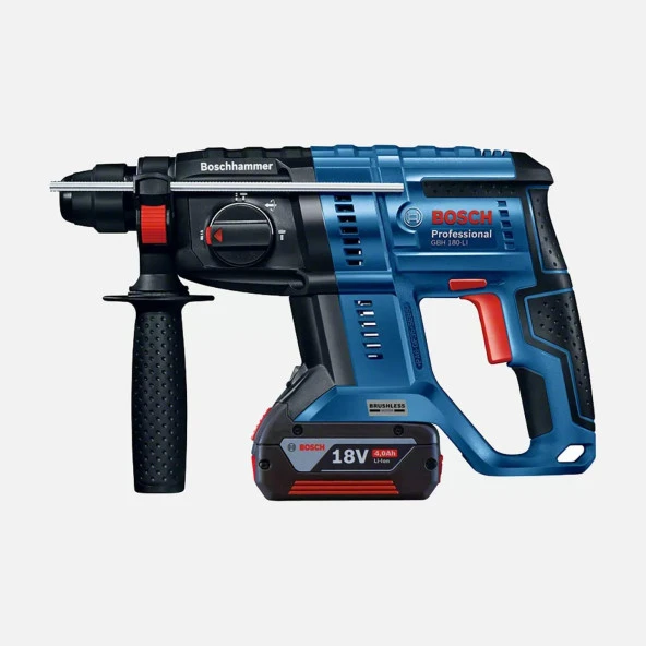 Bosch Professional GBH 180-LI 4 Ah Çift Akülü Kırıcı Delici '0611911121