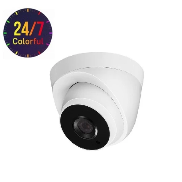 EZCOOL EZ-1105IPS 5 MP 3.6MM LENS IP DOME KAMERA (COLORVU)