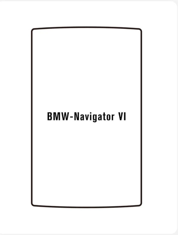 CDA Store BMW Motorrad Navigator VI Uyumlu 1 Adet Şeffaf Ekran koruyucu Nano Jelatin