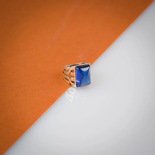 925 Ayar Erkek Gümüş (Silver) Yüzük ürün görseli 1