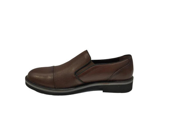 Marco Branchini 875371M İç Dış Hakiki Deri Ultra Hafif Eva Taban Ortopedik Günlük Erkek Klasik Ayakkabı - 6