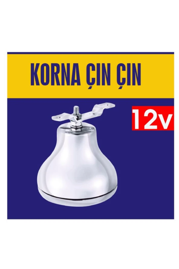 CARUB BR2751542 KORNA 12V METAL CIN-CIN KROM