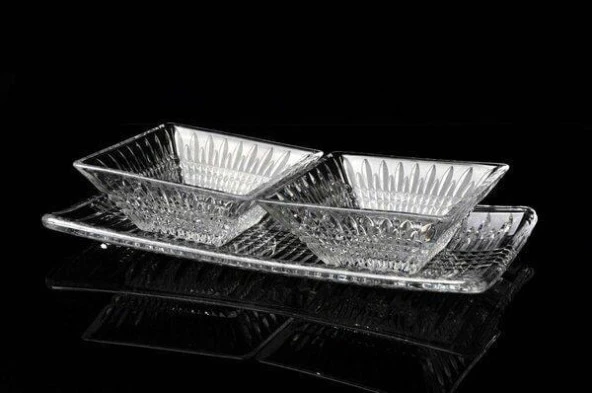 RoyKing Bristol İkili Tabaklı Cam Kase ESR 002 - 2