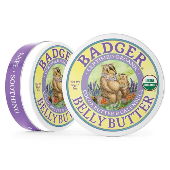 Badger Karın Bölgesi Nemlendirici Krem / Belly Butter - 5