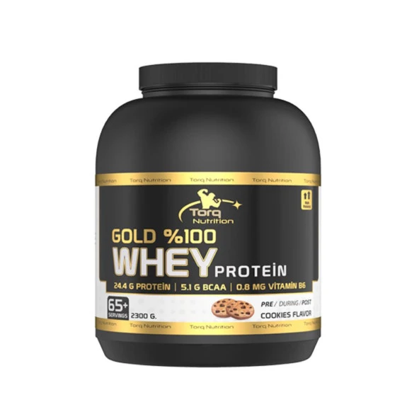 TORQ NUTRITION GOLD %100 Whey Protein 2300 Gr- Kur