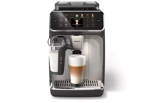 Philips EP5547/90 Tam Otomatik LatteGo Espresso Makinesi, 5500 Serisi, SilentBrew Teknolojisi, Hızlı Başlangıç, Taze Öğü