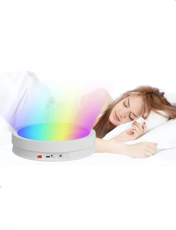 Ürün Çekimi için Hız Ayarlı Kademeli Işıklı Sunum Standı 25 KG - 2