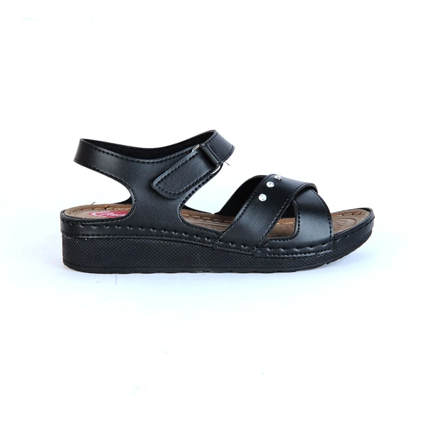 Moda Ayakkabı 01148 Ayder Kadın Düz Sandalet - 4