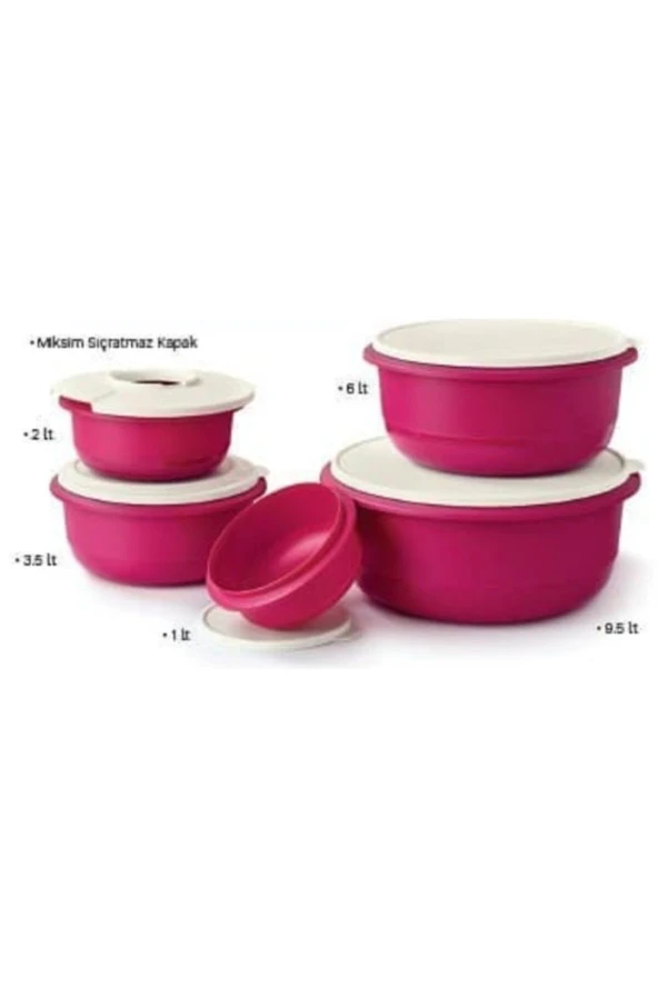 Fuşya Mega Miksim Set Özel Kapak  5 li