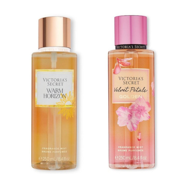 VICTORIA'S SECRET Warm Horizon-Velvet Petals Golden Vücut Spreyi İkili Set