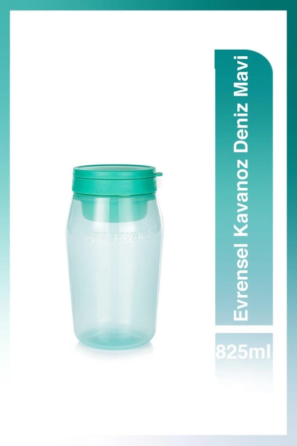 Evrensel Kavanoz 825ml D.Mavi