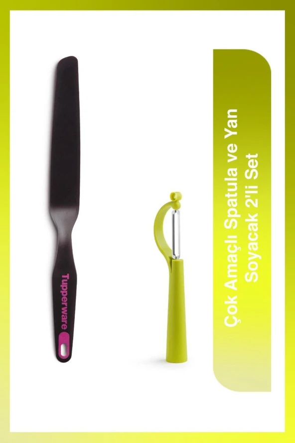 Çok Amaçlı Spatula Ve Yan Soyacak 2'li Set