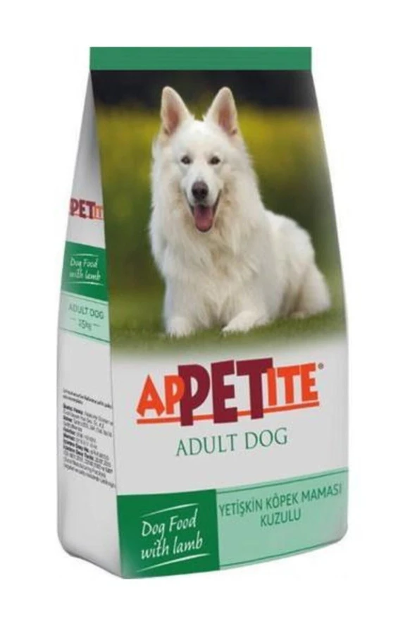 Appetite Adult Dog Kuzu Etli Köpek Maması 3 kg