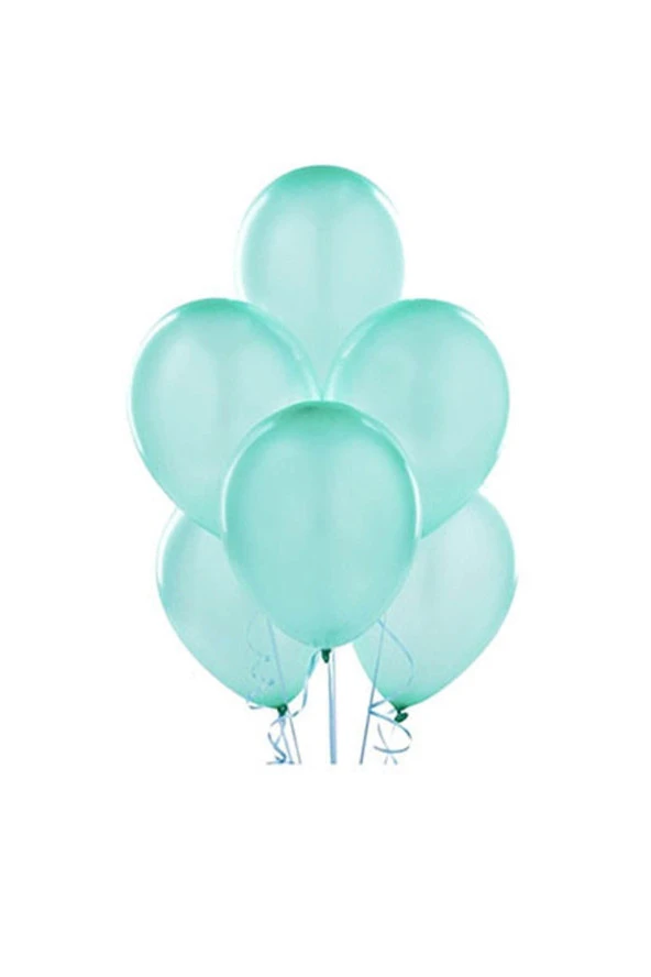 Mint Yeşili Balon 25 Adet