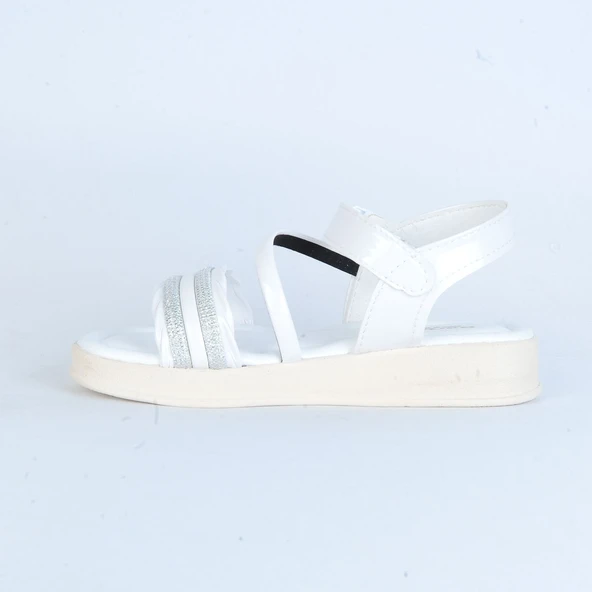 Moda Ayakkabı 01149 Yazlık Kız Çocuk Sandalet - Resim 6