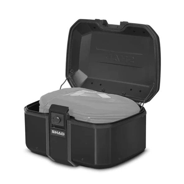 SHAD TR55 TERRA ALÜMİNYUM ÇANTA - Pure Black D0TR55200B - 4