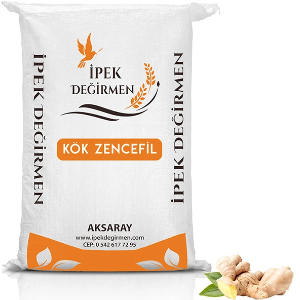 İpek Değirmen 2 KG Kök Zencefil Çayı Tarifi İçin İdeal Baharat Çeşni