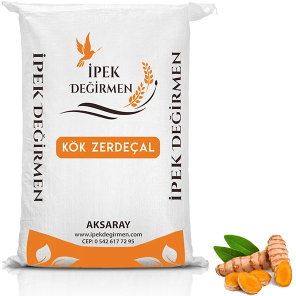 İpek Değirmen 500 GR Kök Zerdeçal Çorba Çay İçin İdeal Baharat Çeşni