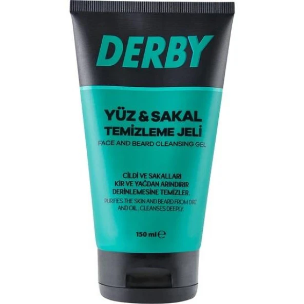 Derby Yüz Ve Sakal Temizleme Jeli 150 Ml