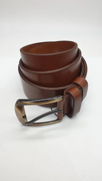 Taba Renk Spor Kot Kemeri - 7