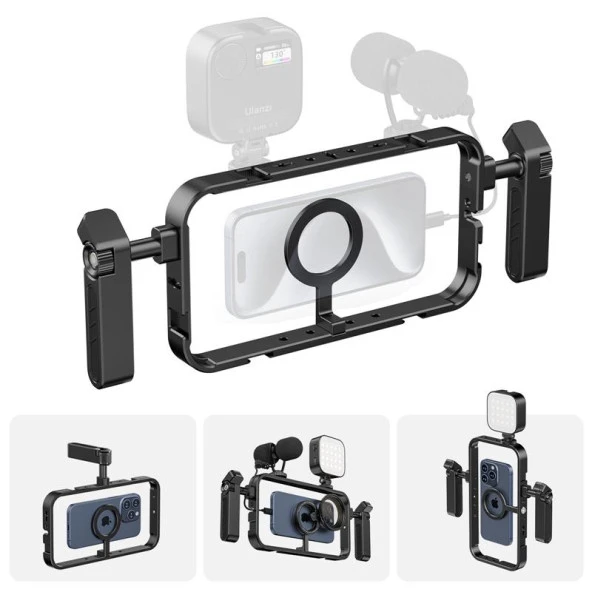 Ulanzi MG-001 Manyetik Video Rig Smartphone Cage Çerçeve