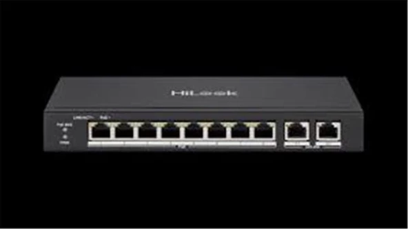 Hilook NS-0310P-60(B) 10 Port 2 Port 10-100-1000 Gigabit 8 Port 10-100 Poe 60W Switch