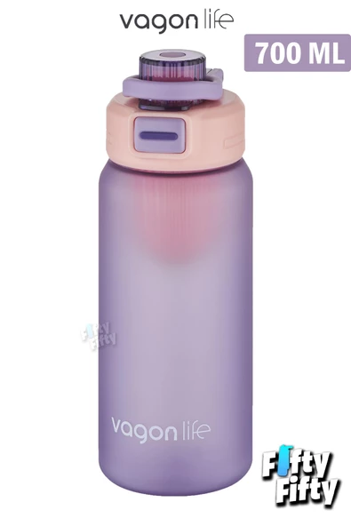 Vagonlife 700 ML Rahat İçim (Pipetsiz) Softtouch Kulplu Su Matarası -Süzgeçli-FFVGN2032700ML - 6