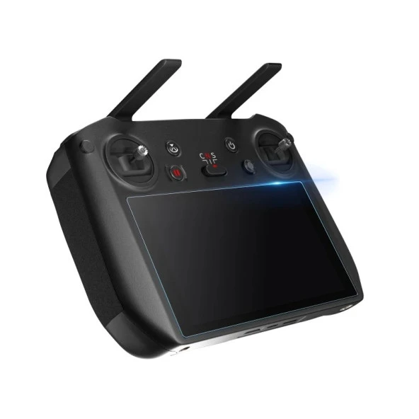 CDA Store DJI RC Pro Uyumlu Şeffaf Çizik koruyucu Ekran koruyucu Nano Jelatin - 2