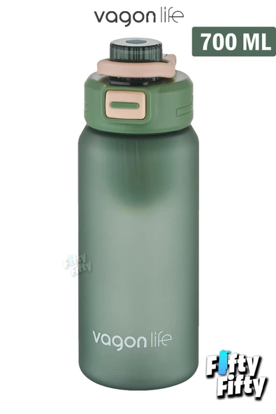 Vagonlife 700 ML Rahat İçim (Pipetsiz) Softtouch Kulplu Su Matarası -Süzgeçli-FFVGN2032700ML - 2