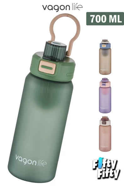 Vagonlife 700 ML Rahat İçim (Pipetsiz) Softtouch Kulplu Su Matarası -Süzgeçli-FFVGN2032700ML - 4
