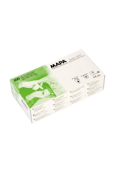 Solo 997 Virüs Ve Bakteri Koruyucu Mavi Nitril Eldiven 1 Mikron No:9 X-large