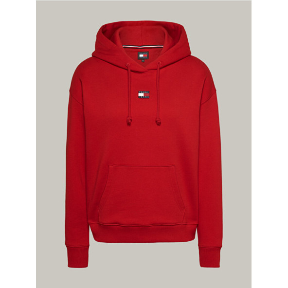 TOMMY HİLFİGER TJW LİNEAR LOGO HOODİE KADIN SWEATSHİRTS DW0DW10132CWJ