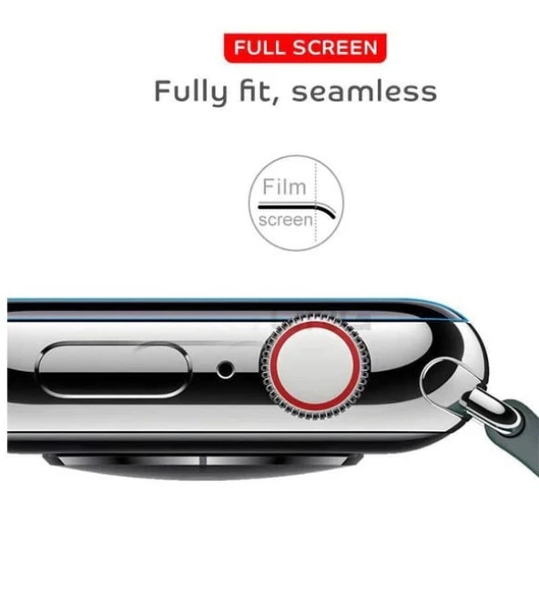 Tfy Store Oppo Watch 3 Uyumlu  2 Adet Şeffaf Ekran koruyucu Nano Jelatin - 3