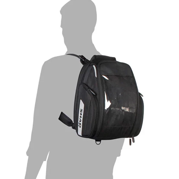 SHAD SL20F DEPO ÜSTÜ ÇANTA 15-20 Litre X0SL20F - 4